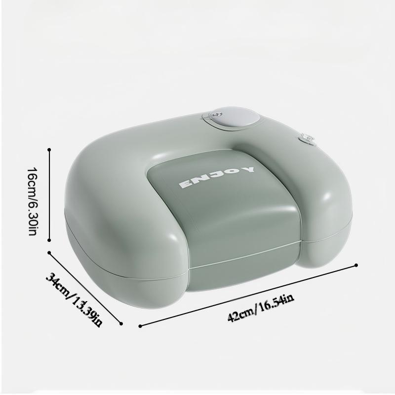 Portable Outdoor Inflatable Pad, Press-Inflate Foldable Music Festival Chair, Thick Material, Concert Beach Lawn Pad