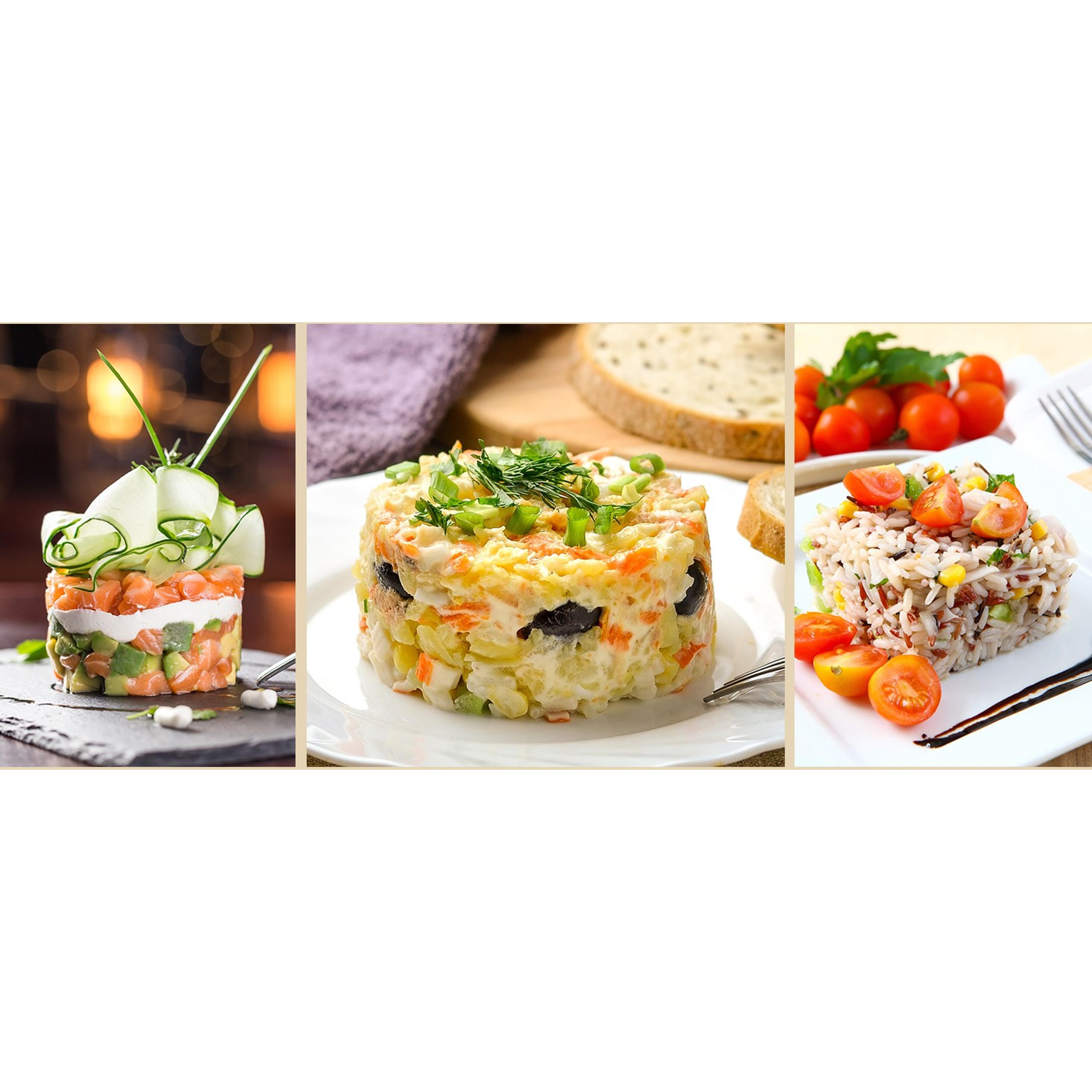 3 Inch Round Cake Ring Mold, Stainless Steel Cooking Crumpet Rings for Baking & CookingGift