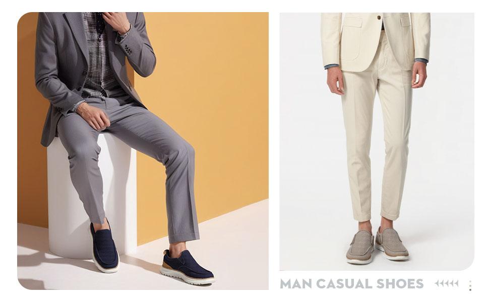 Men's Mesh Casual Sneakers Lightweight Breathable Dress Shoes Comfortable Walking Oxford Shoes Trainers for Men,Suitable for Daily & Work Wear