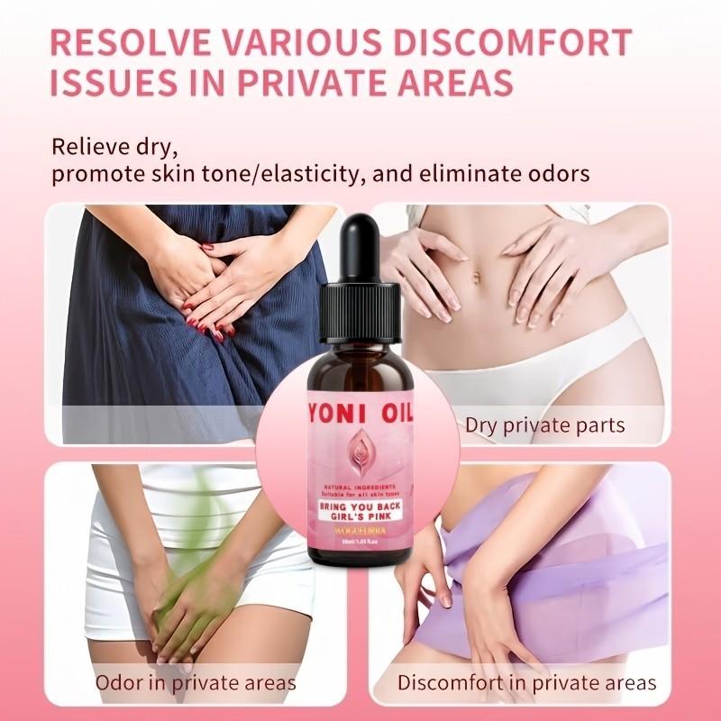 Natural Essential Oil for Women's Intimate Care, Plant Extracts, Fragrant, Scented, Fragrance, Aroma, Odor Removal, Cleansing, Tightening, Gentle Formula