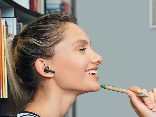 TOZO A2 Mini Wireless Earbuds Bluetooth 5.3 in Ear Light-Weight Headphones Built-in Microphone Audio Earphones Electronic Headset in-ear earphone FathersDayGift