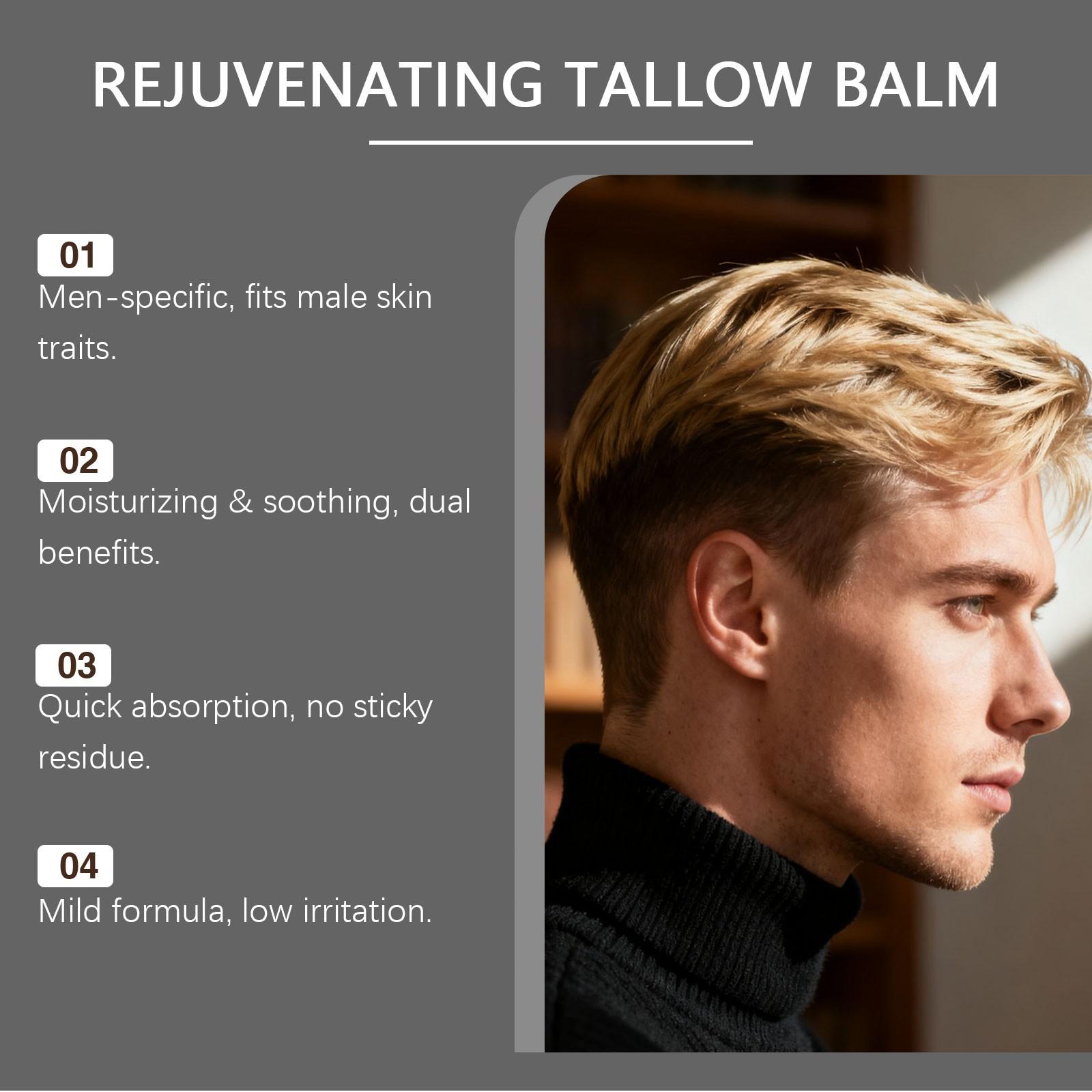 Men's Facial Moisturizer, Gentle Ingredients, Smooth and Easy to Spread, Elastic and Fine Skin Care, Hydrating and Nourishing Formula