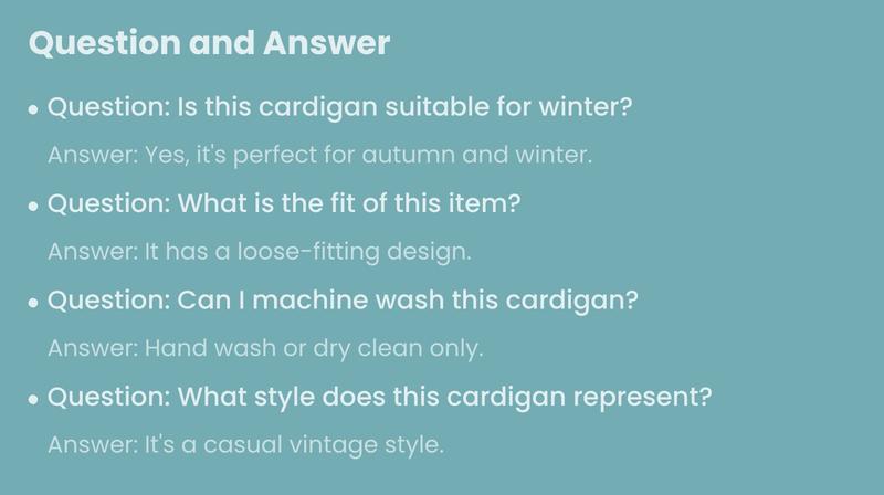 Women's Vintage Knit Cardigan with Rolled Hem, Simple Solid Color Knitwear for Autumn and Winter, Stylish Casual Outerwear