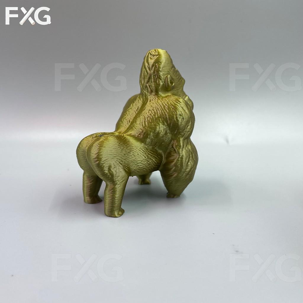 Vintage Gorilla Decorative Figurine, Collectible Hand Model, Home Room Bookshelf Decoration, Desktop Ornament, Art Sculpture Gift