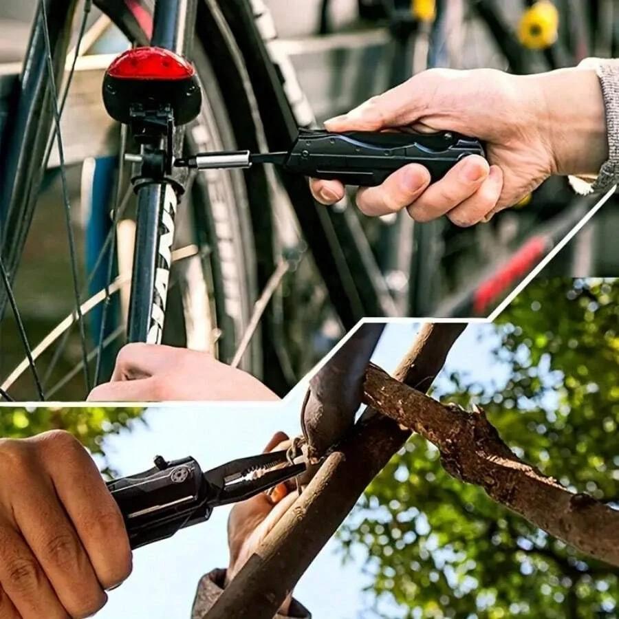 Multi-functional Single-tool Pliers EDC Screws Multi-head Combination Multipurpose Tool Outdoor Portable Home Maintenance Folding Knife Pliers