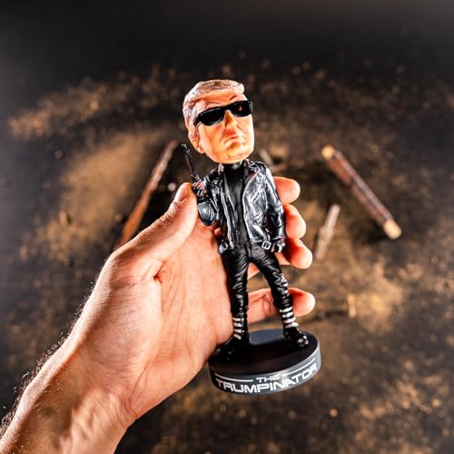 Donald Trump Collectibles - Proud Patriot Trumpinator: Donald Trump's 2024 Shaking Head Movement, Dedicated to Trump Supporters and Patriotic Americans | Ranked First Trump Gift