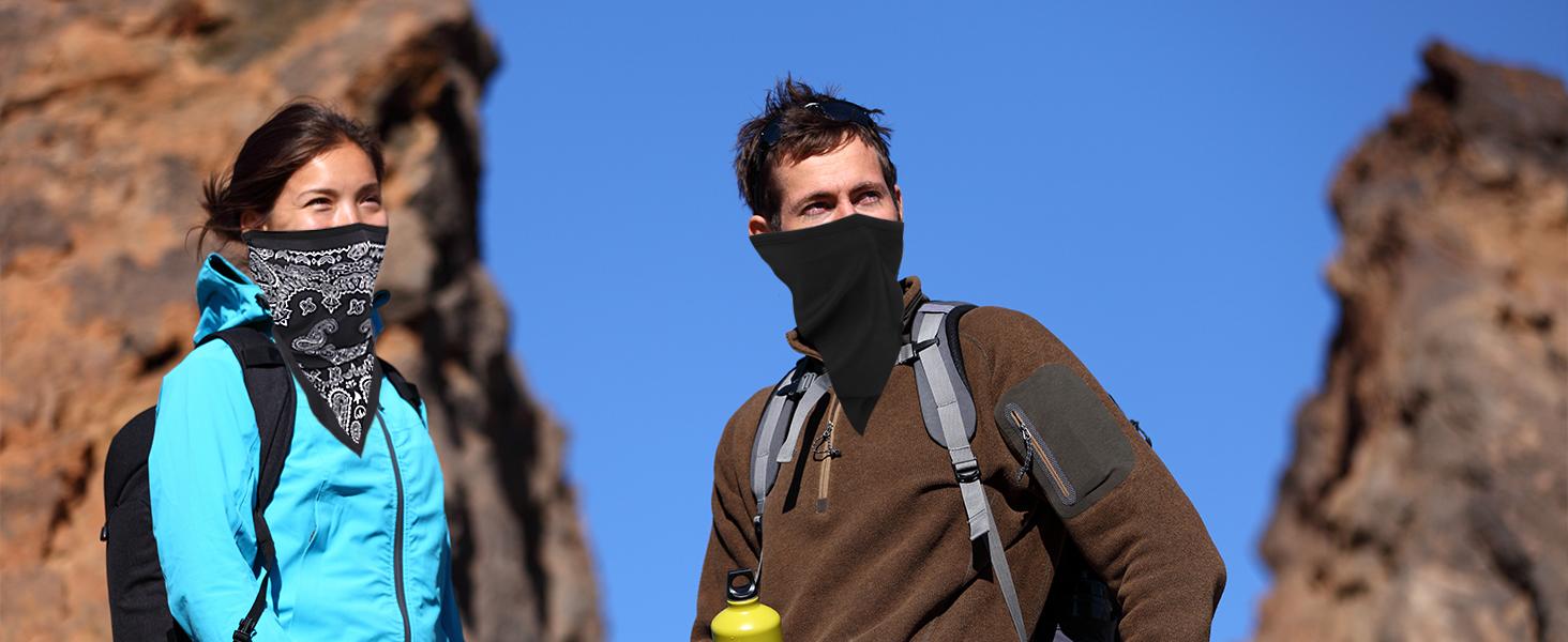 Ice Silk Cooling Cycling Triangle Face Mask Bandana for Men - UV Protection Neck Gaiter, Sun & Dust Shield for Motorcycle Riding, Hiking Ice Silk Cooling Cycling Triangle Face Mask Bandana for Men - UV Protection Neck Gaiter, Sun & Dust Shield for Motorcycle Riding, Hiking