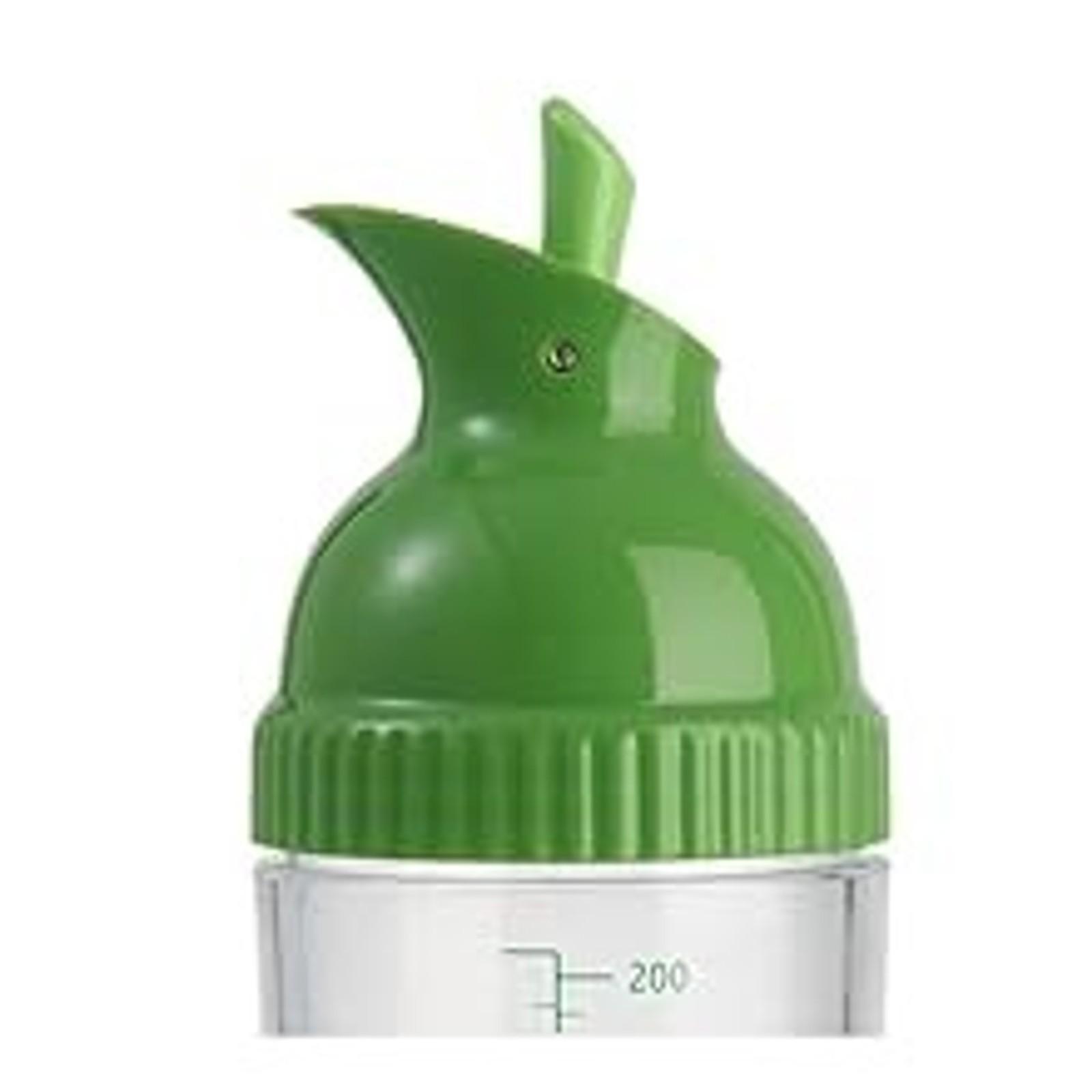 Salad Dressing Shaker Container, Homemade Salad Dressing Bottle Mixer Measure,Dripless Pour, Soft Grip, BPA Free（2 Pcs）