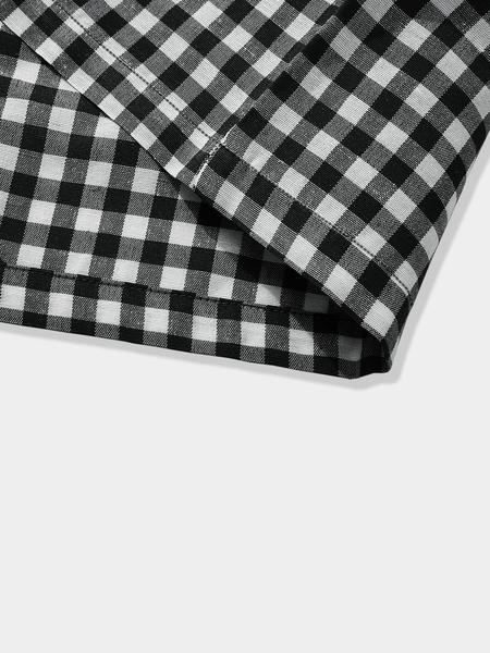 Men's Summer Plaid Short Sleeve Shirt, Single Button Casual Fashion Fitted Vintage Style, Trendy Street Fashion, Outdoor Wear, Fresh Minimalist Design