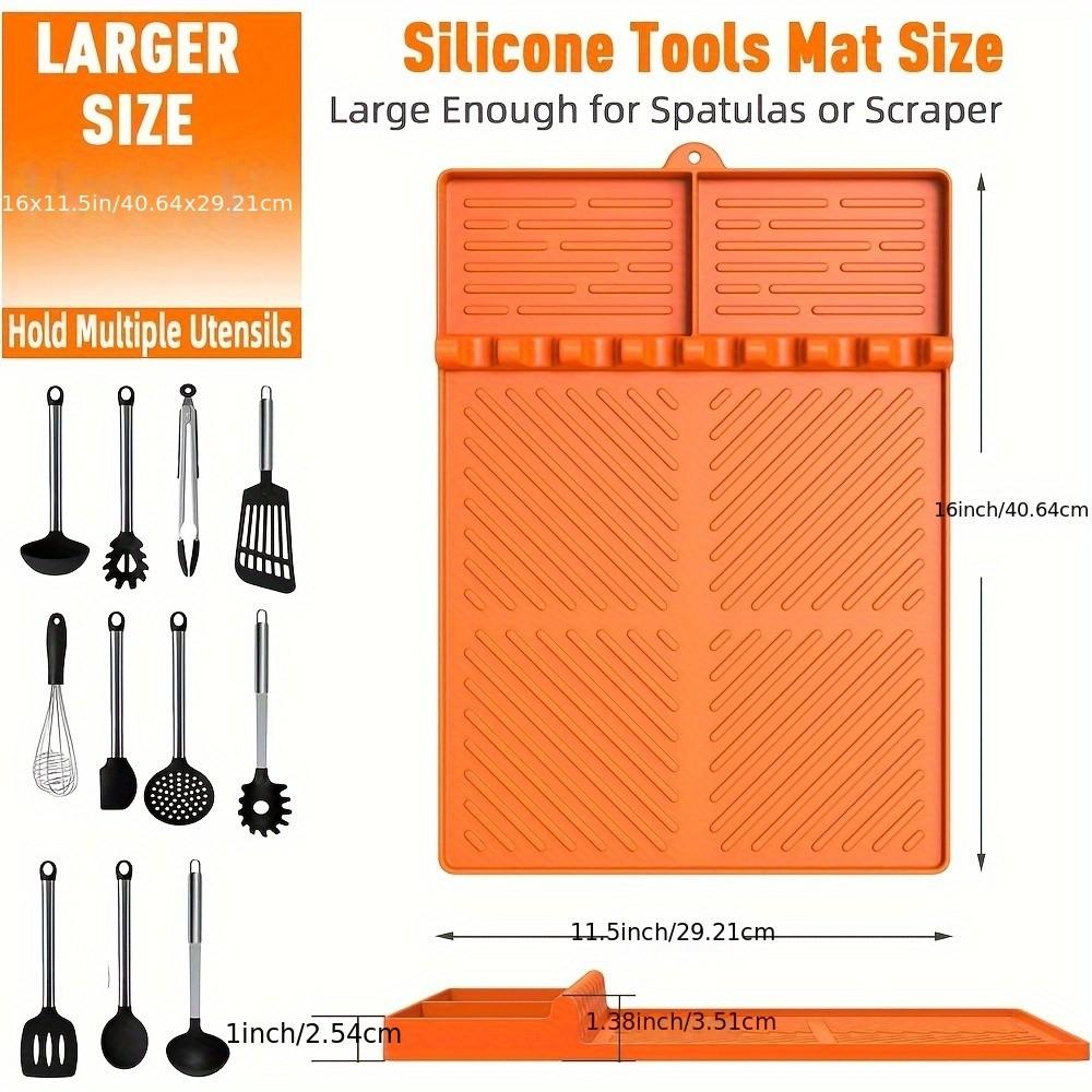 Silicone Grill Mat Compatible with Blackstone Griddle, Durable BBQ Accessories for Easy Cleaning, Perfect for Indoor/outdoor Use Silicone Grill Mat Compatible with Blackstone Griddle, Durable BBQ Accessories for Easy Cleaning, Perfect for Indoor/outdoor Use