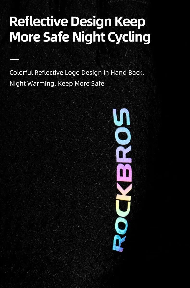 ROCKBROS Cycling Gloves Bike Gloves Biking Gloves for Men and Women Half Finger MTB Road Bicycle Gloves - Absorbing Gel Pad Anti-Slip Breathable Motorcycle Mountain Bike Gloves Unisex