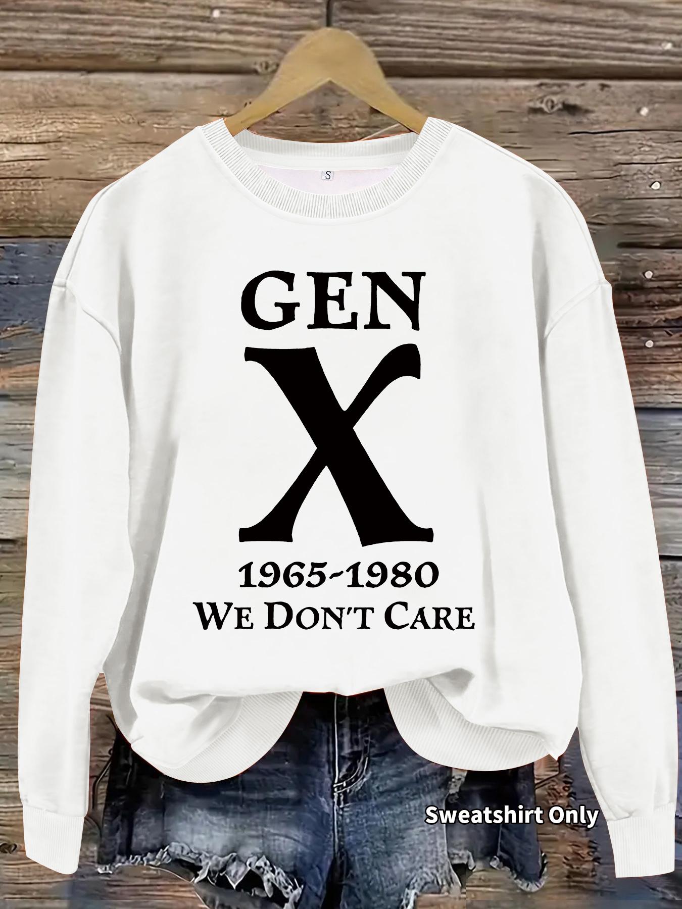 Women's Casual Graphic Pullover Sweater, Soft Long Sleeve Round Neck Sweatshirt, Comfortable Daily Wear