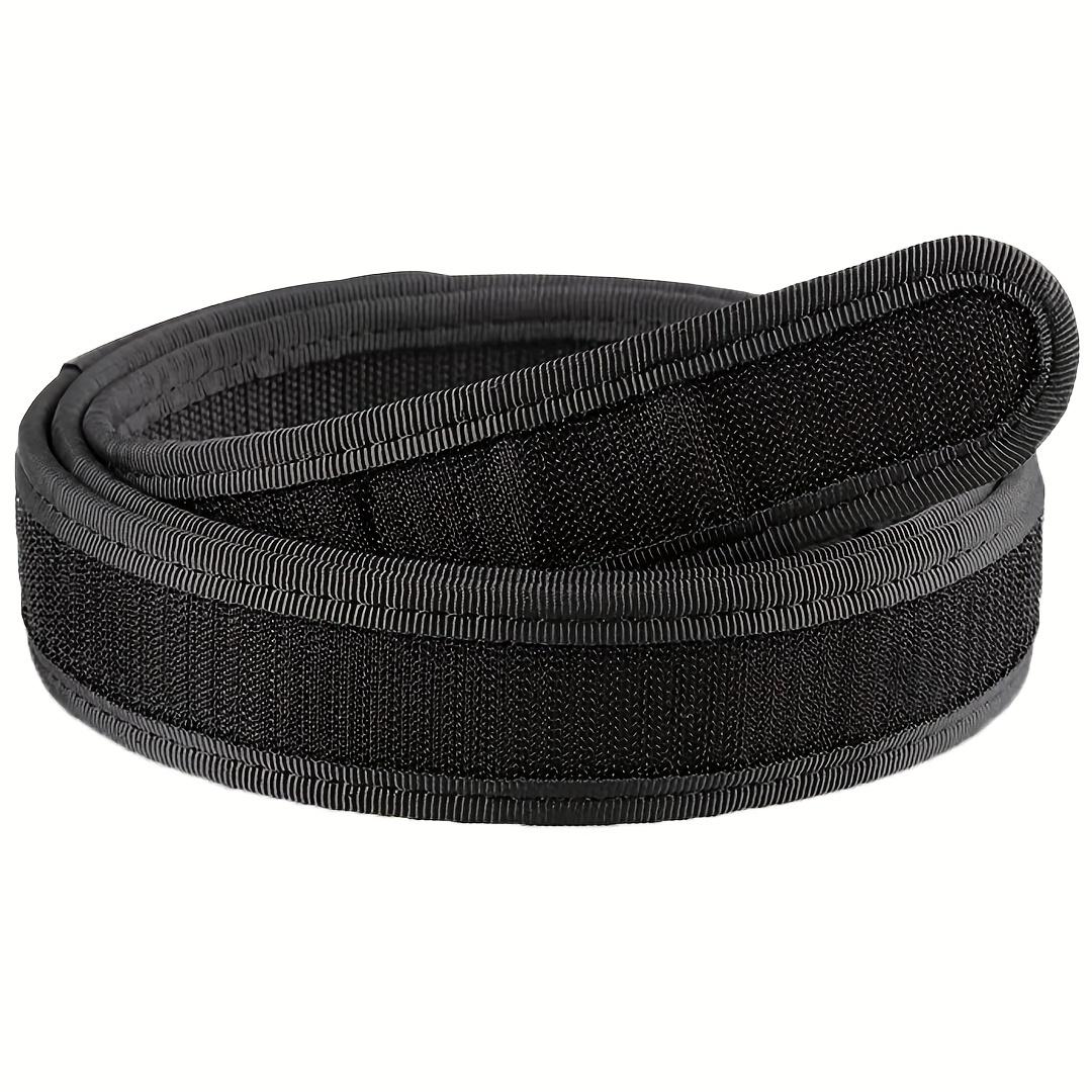 1.5 Inch Tactical Inner Belt, Hook Lining Duty Belt, Suitable for Edc, Concealed Carry, Safe, Adjustable Nylon Belt for Men