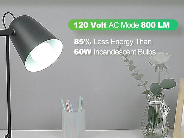 DEBAOBULB Rechargeable Emergency Light Bulbs  Battery Powered LED Light Bulb 6000K Daylight E26 120 Volt 9W 60W Equivalent with 1200mAh for Home Power Outage Camping Hurricane