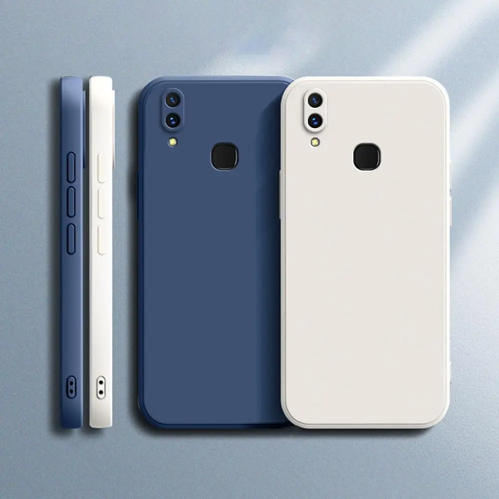 Original Samsung Smartphone Casing - Liquid Silicone Back Cover for Samsung Galaxy A10S, A20, A20S, A30, A30S, A50, A50S with Camera Protection, Compatible with Handheld Cellphone Devices