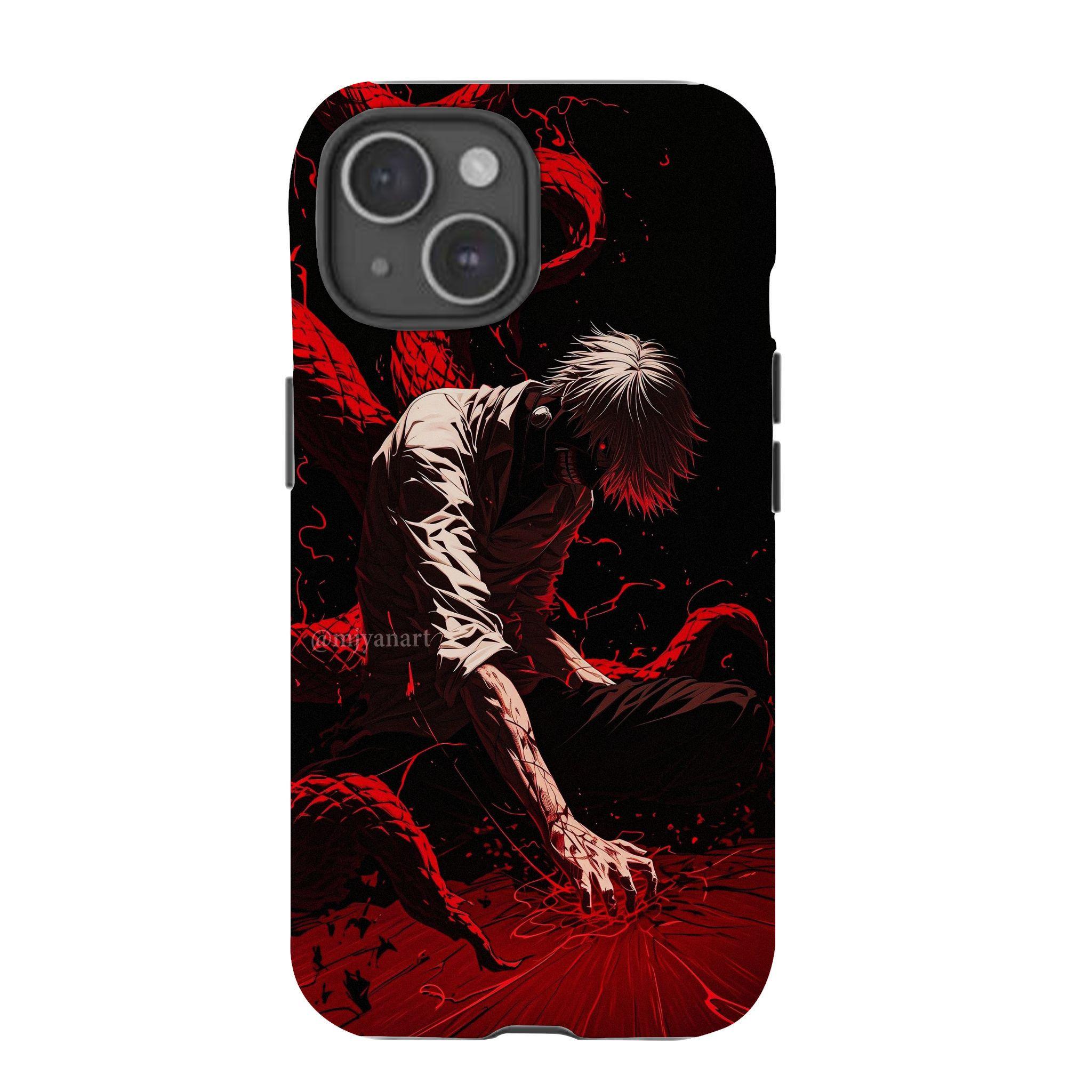 Tokyo Ghoul Double-layer durable phone Cases For iPhone 17 16 15 14 13 12 Promax Pro Plus, hard shell protection ,Unique design,best Gift