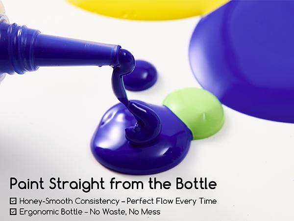 MEEDEN Soft Body Acrylic Paints Set - 24 Colors x 60ml/2oz Fluid Acrylic Paints for Art Painting on Canvas Wood & Glass for Students Adults Artists