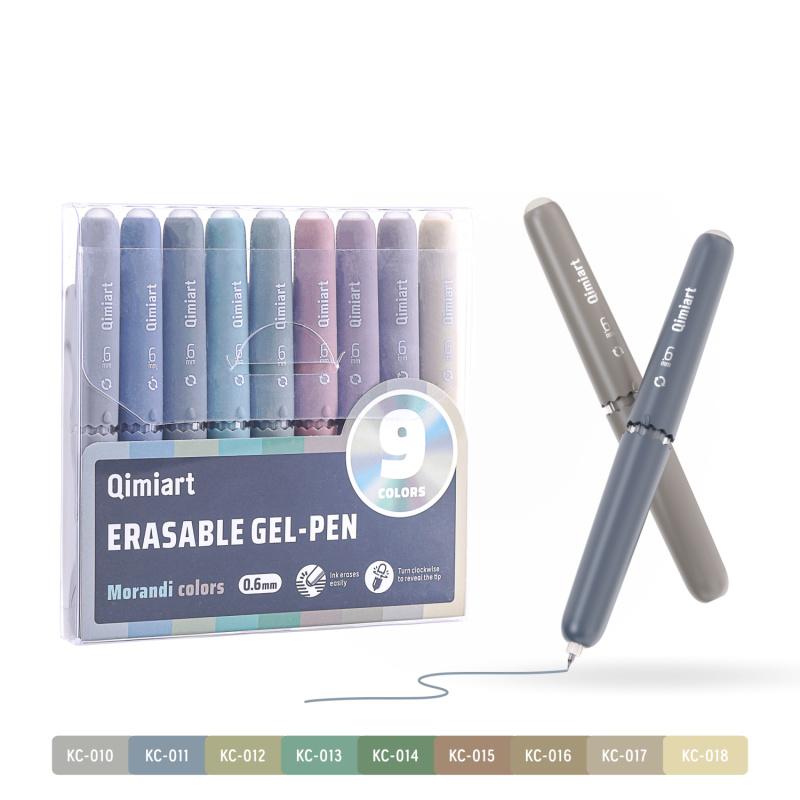Erasable Gel Pens, 9/45 Colors Rotary Retractable Fine Point Erasable Pens,Vibrant Color Selection,Cute Eggshell Design,Erasable Ink,Make Mistakes Disappear for Drawing Writing Planner and Crossword Puzzles
