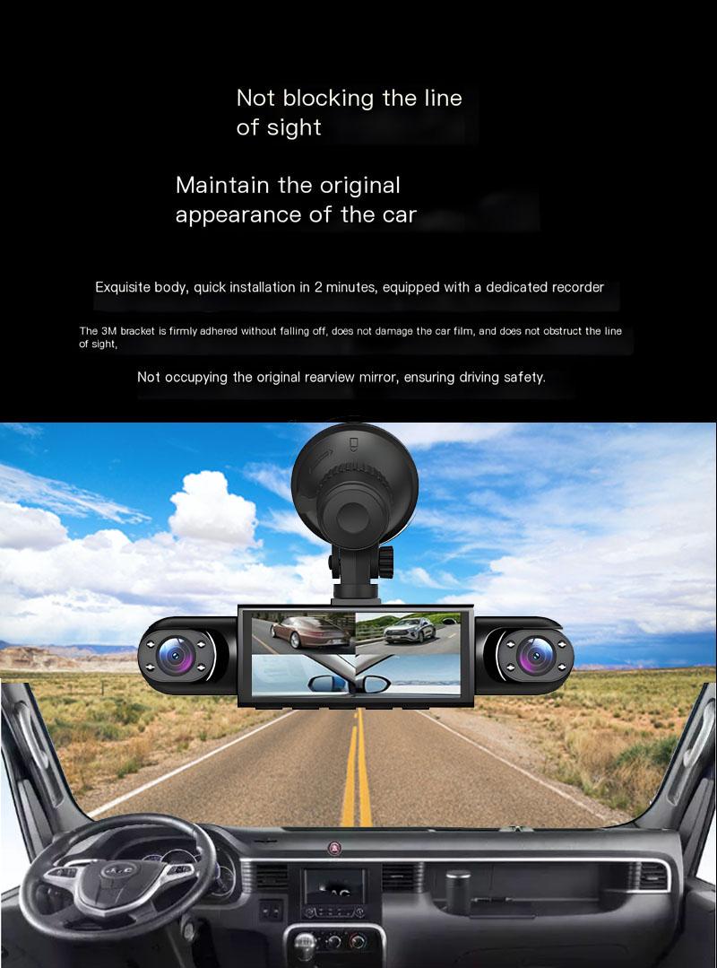 WHATOOK 4 Channel Car Dash Cam,1080P Car DVR with 64GB Memory Card,Car Video Surveillance with Night Vision,Parking Mode Car DVR Hd Screen Front Rear Left And Right dashcam WHATOOK 4 Channel Car Dash Cam,1080P Car DVR with 64GB Memory Card,Car Video Surveillance with Night Vision,Parking Mode Car DVR Hd Screen Front Rear Left And Right dashcam