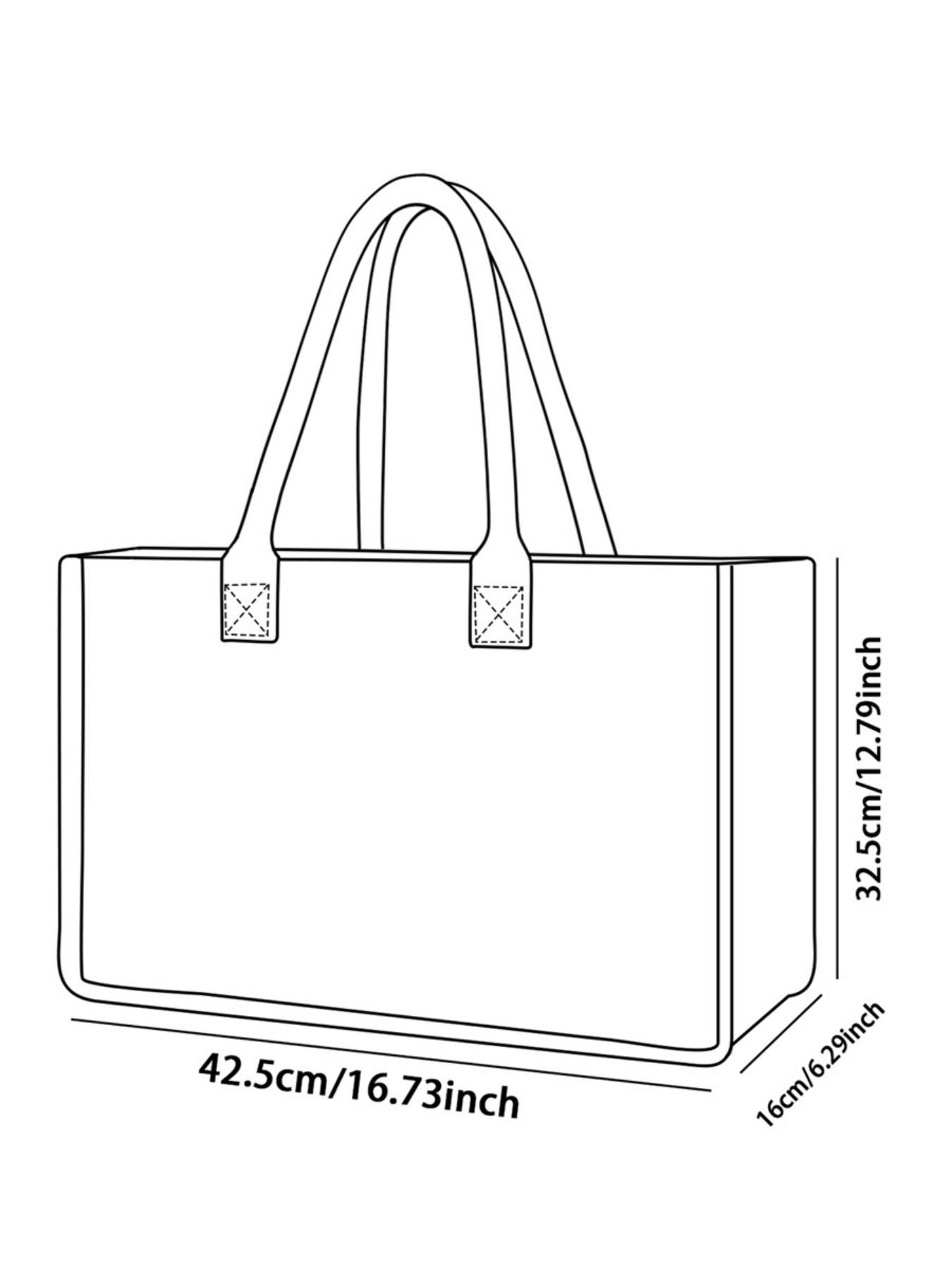 1 piece of cherry and leopard print bow + Sweet Cherry Vibes 2D printed large capacity storage bag, extra large storage bag, sturdy handle, space-saving multi-purpose, suitable for use at school, on business trips, and shopping