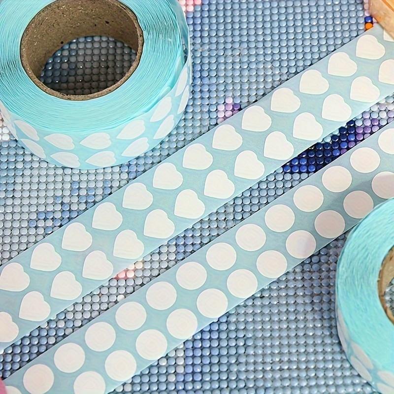 3000pcs/roll Diamond Painting Tools - Square and Round Classification Label Stickers for Easy Diamond Distinguishing and Storage, Crafts, Decoration, Sticker Labels, Craft Supplies