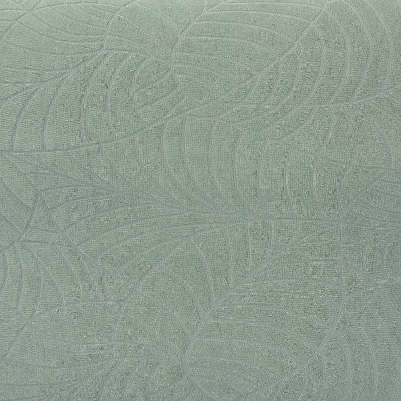 L-Shaped Leaf Pattern Sofa Cover Set, Includes Backrest Seat Armrests, Soft Comfortable Universal Fit, Stylish Bedroom Decor, Stretch Sofa Cover