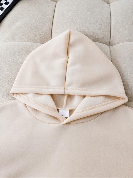 Boys' Fall & Winter Fashion Hooded Sweatshirt Set, Thick Anime Motorcycle Print Pullover, Casual Fitted Pants, Perfect Outdoor Wear