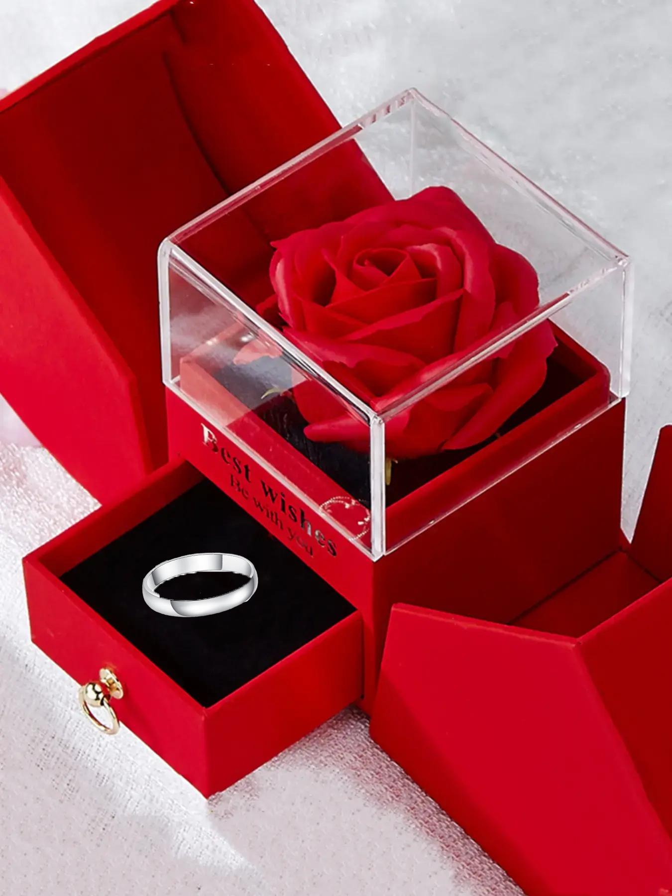 925 Sterling Silver Simple Plain Silver Ring, Elegant Fashion Rings, Fashion Jewelry Accessories for Men & Women, Elegant All-match Fashion Accessories