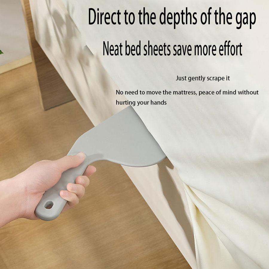 2pcs Bed Sheet Fitting Tool Set, Extended Mattress Raiser for Easy Sheets Changing, Labor-Saving Bedding Organizer Assistant