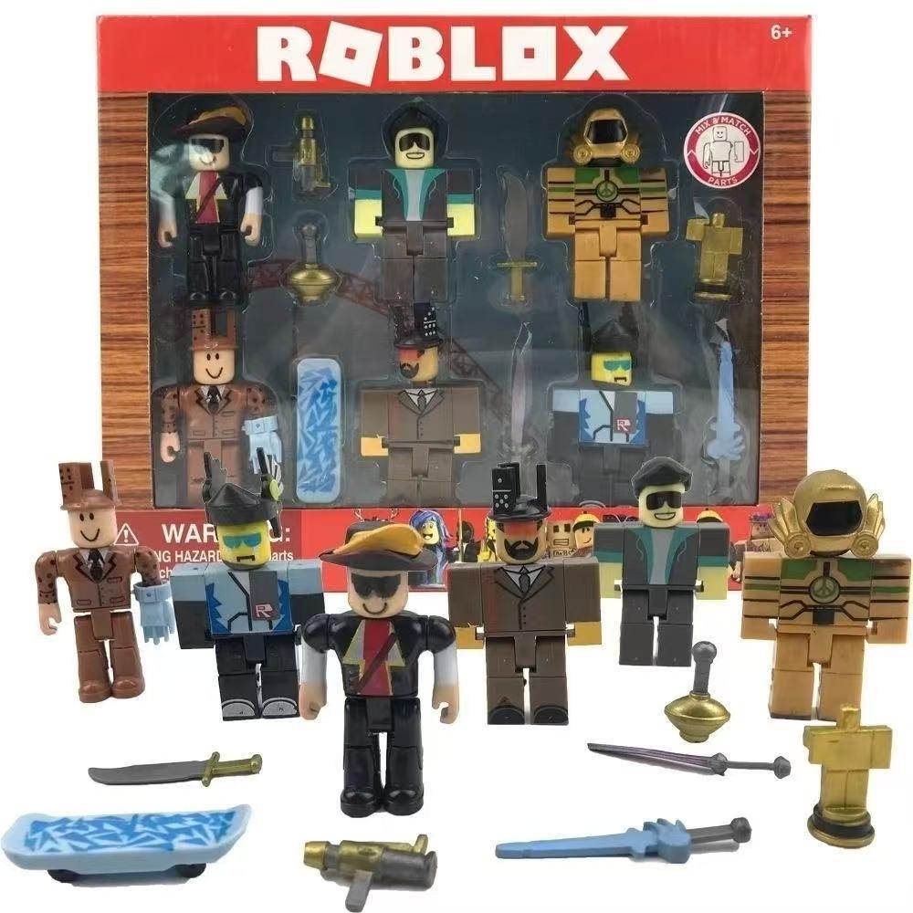 New Roblox Dolls Set, 6-9cm Collectible Figures, Boy Birthday Gift, Building Block Toys, Boxed Bagged, Limited Edition