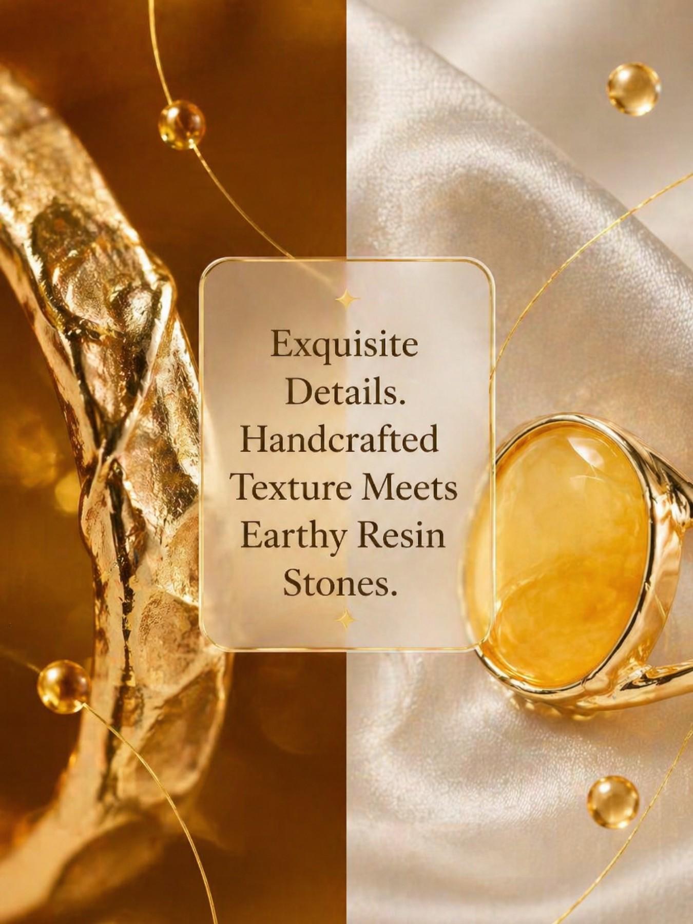 Vintage Gold Stacking Rings | Boho Chic Aesthetic Jewelry | Clean Girl Look Essentials | High-End Textured Rings for Girls