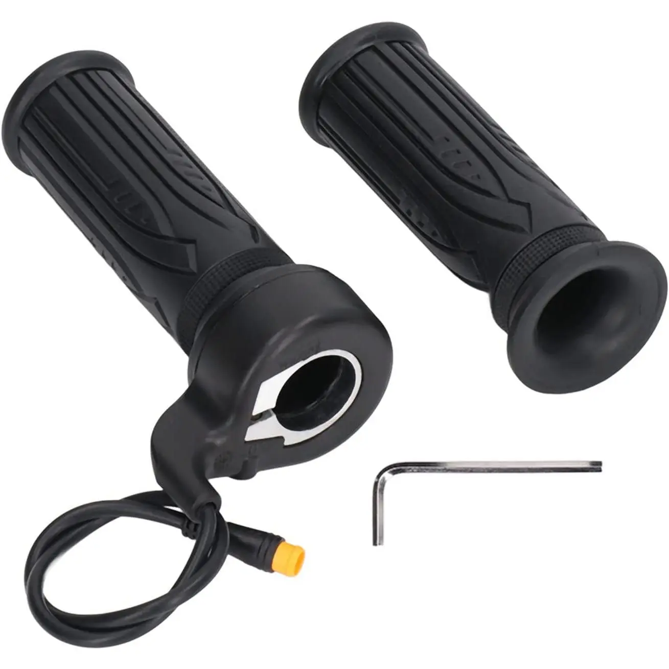 20X Full Twist Throttle with Waterproof Connector for E-Bikes| Full twist throttle ebike compatible, stable e-bike throttle, electric bike throttle for electric bicycles and scooters
