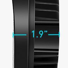 Nilight 4.5Inch 42W 4200LM Amber LED Light Pods Round Flood Light Off Road Lights Fog Lights Driving Roof LED Work Light with 16AWG Wiring Harness Kit-2 Leads dealsforyoudays