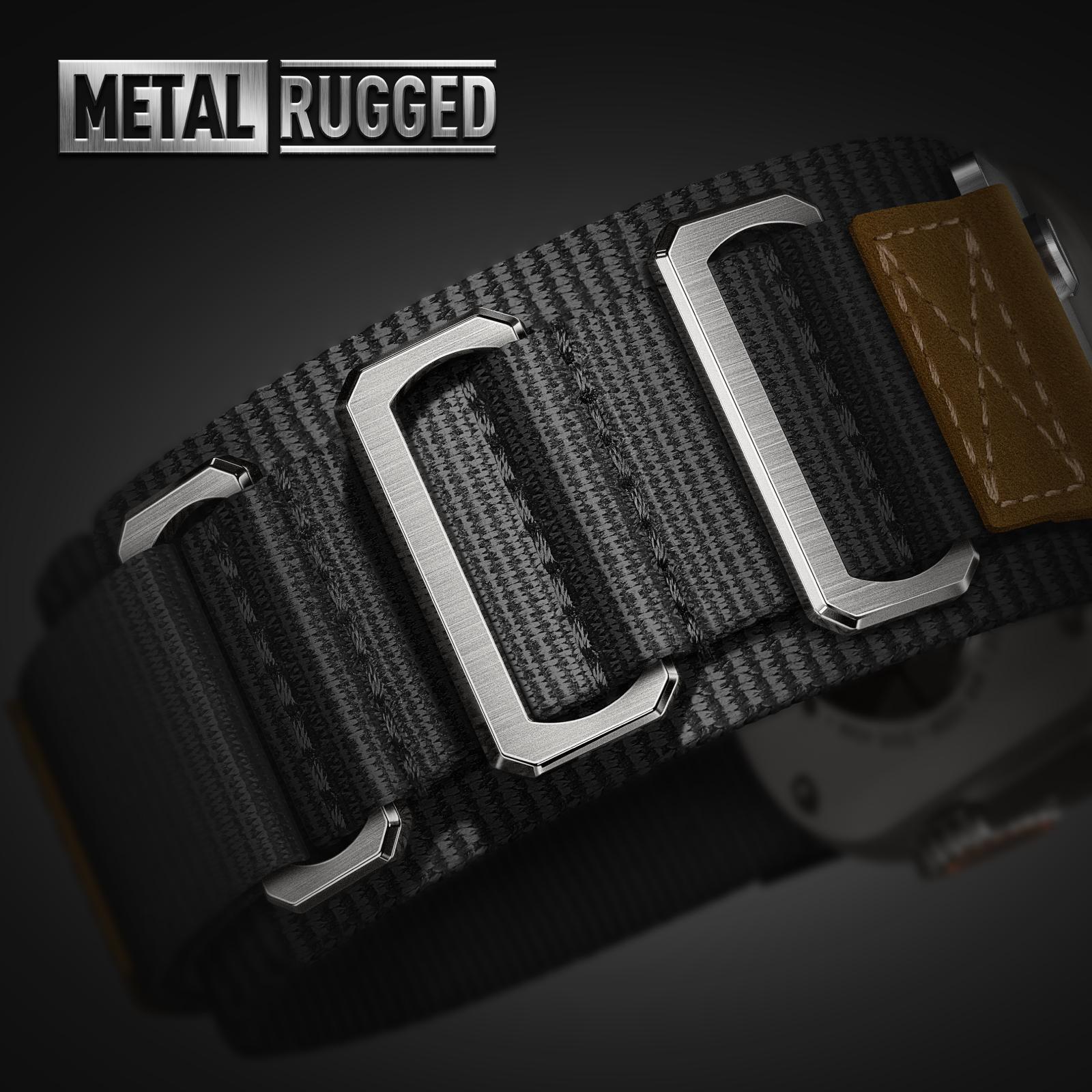 Ultra-Wide Rugged Band for Apple Watch Ultra Band 49mm 46mm 45mm 44mm 42mm(Series 3), Military Nylon Sport Strap for iWatch Ultra Series 11 10 9 8 7 6 5 4 SE Ultra-Wide Rugged Band for Apple Watch Ultra Band 49mm 46mm 45mm 44mm 42mm(Series 3), Military Nylon Sport Strap for iWatch Ultra Series 11 10 9 8 7 6 5 4 SE