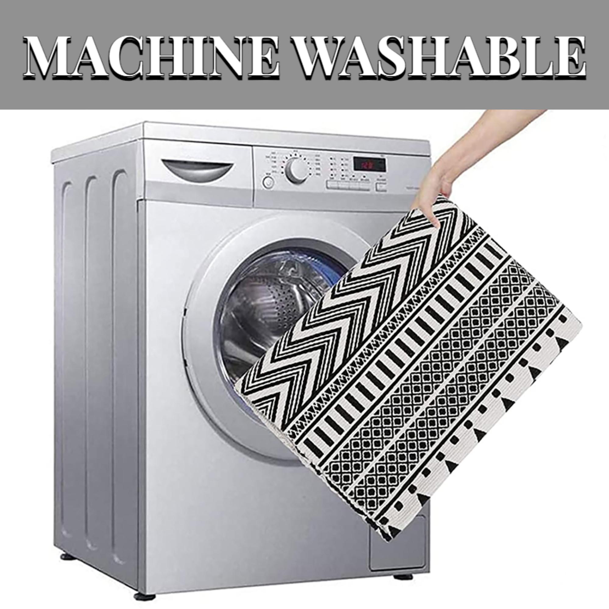 Creative Flower Petal Print Carpet, Foldable Washable Non-Slip Plush Rug, Decorative Area Rug, Romantic French Style for Living Room Bedroom, Round Floral Shaped Rug