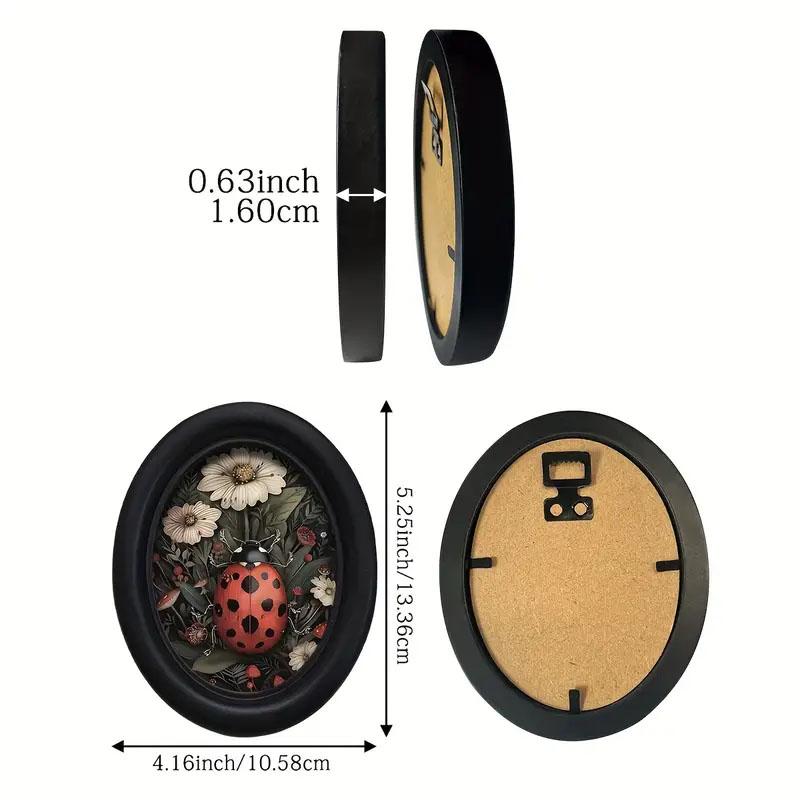 Vintage Art Style Insect Wall Decor, Decorative Artwork, Perfect for Halloween Christmas Thanksgiving Home Office Decoration, Unique Room Accent Piece