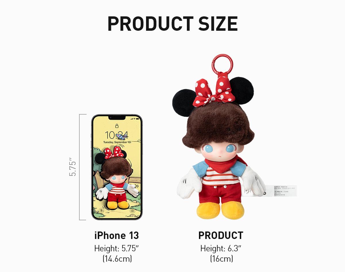 POP MART DIMOO WORLD × DISNEY Series-Vinyl Plush Keychain Blind Box POP MART DIMOO WORLD × DISNEY Series-Vinyl Plush Keychain Blind Box