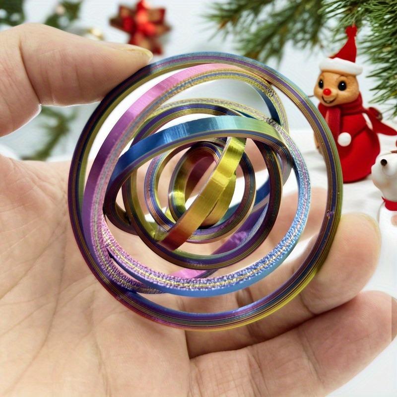 Rotating Physical Gravity New Compass Simple and Fun Multi-color Stress Relief Small Toys, Rotating Interactive Game Props Fun Little Gifts Stress Relief Props for Adults, Stress Relief Fidgeting, Fidget Spinner