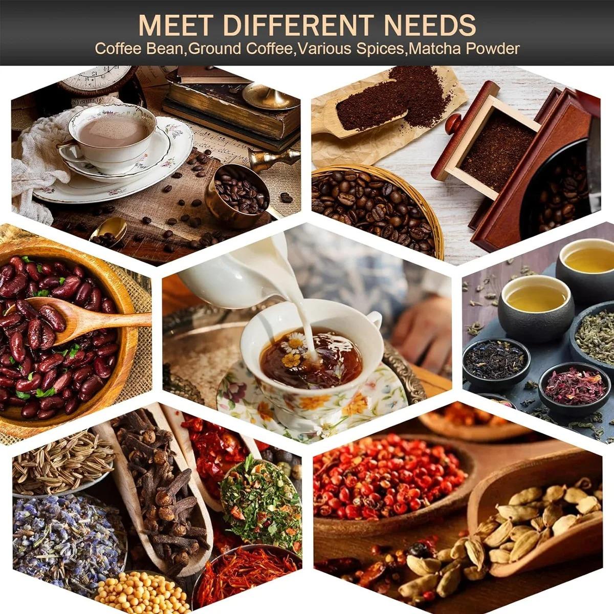 2-In-1 Espresso Coffee Bean Spoon, Multifunctional Plastic Coffee Measuring & Tamping Spoon, Reusable Standing Coffee Scoop, Coffee Making Tool