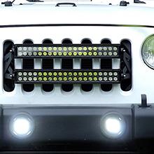 Nilight - NI07B-120W 22" 120w LED Light Bar Flood Spot Combo Driving Lights Fog Lamp off road led lights for SUV ATV Truck 4x4