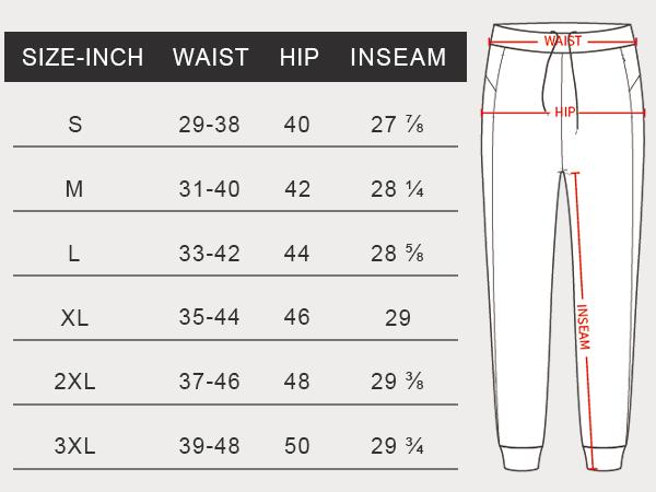 MAELREG Men's Golf Joggers Pants with Zip Pockets Stretch Lightweight Nylon Sweatpants Work Casual Athletic Track Pants Men SpringStatements