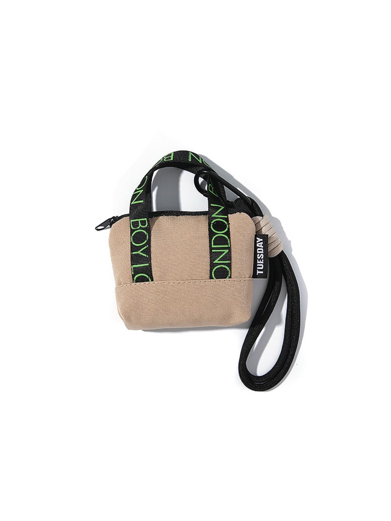 Dopamine Mini Handbag Headphone Case Organizer, Headphone Storage, Data Cable Protection Pouch, Coin Card Holder for Everyday Use