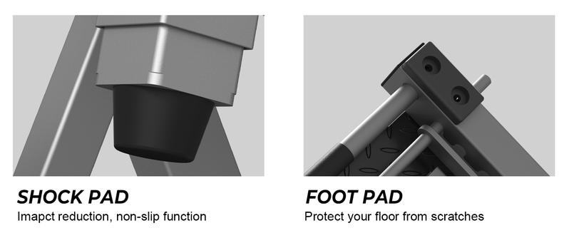 HRTQ Hip Thrust Machine 800LBS Plate-Loaded Glute Trainer with Adjustable Footboard Home Gym Strength & Glute Training Equipment for Enhanced Comfort & Stability