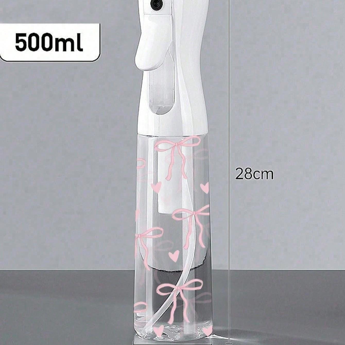 Bow Tie Pattern Clear PET Refillable Travel Spray Bottle, Multi-purpose ...