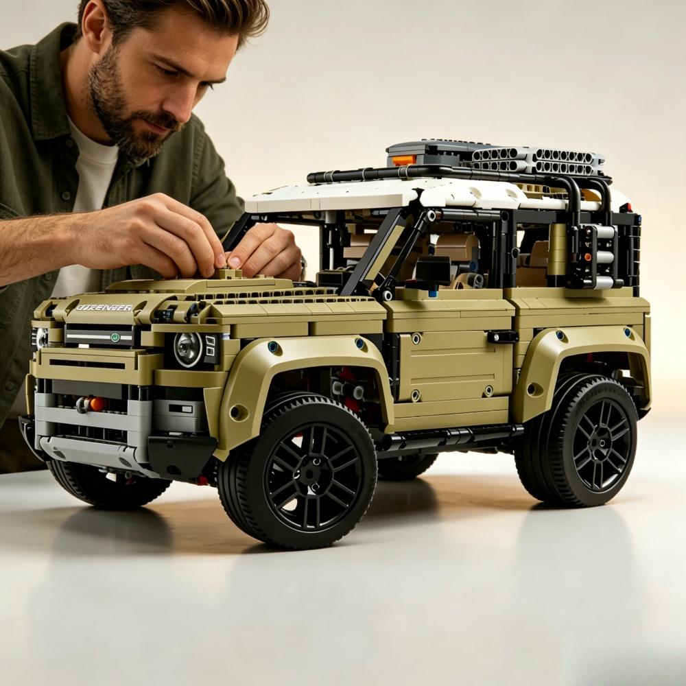 Technic  Defender 42110  Technic Building Kit Off-Road SUV Model 2573 Pieces  1:8 Building Set Detailed Engine Replica Gift for Adults & Teens Car Model Building Set Off-Road Vehicle Building Toy for Boys & GirlsCollectible