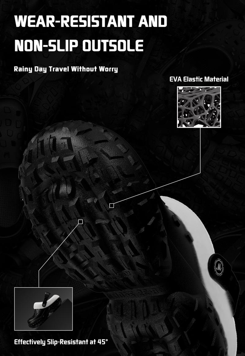 YASSIA Titan Series Plush Slippers | 5cm Street-Style Warm Slides