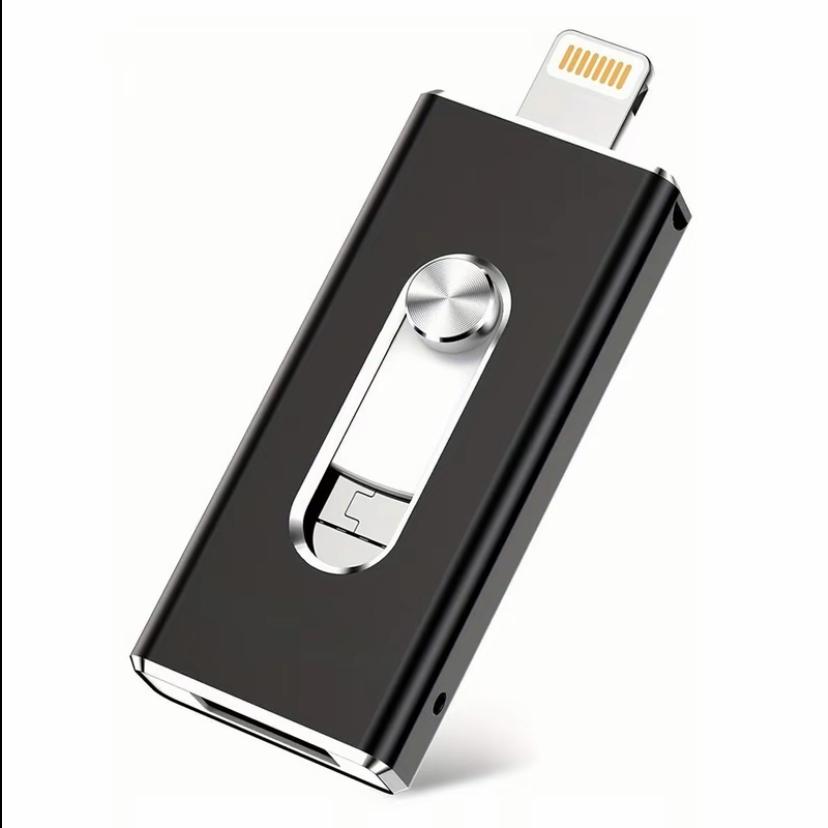 1TB USB Flash Drive for iPhone Photo Stick, Memory Stick Portable External Storage Thumb Drive, Supports USB-C, Compatible with iPhone17/16/15 Android & MAC Computers