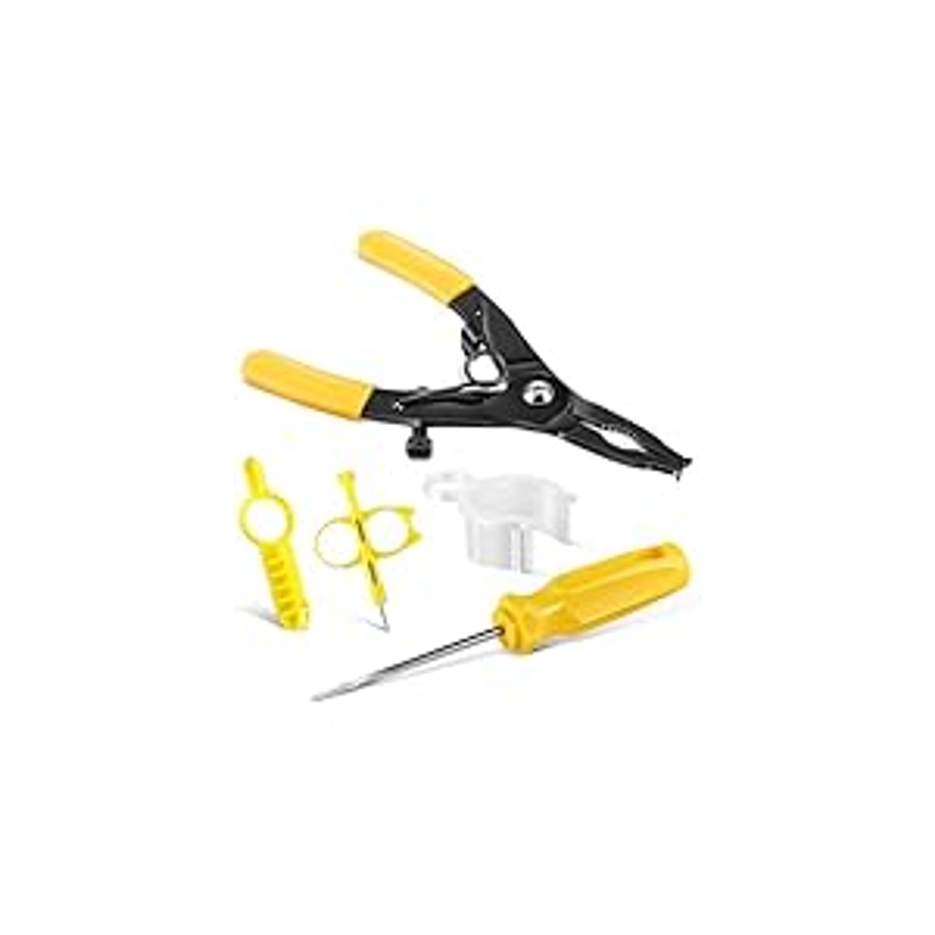 Sprinkler Tool Pack for Irrigation Repair, Compatible with Hunter MP Rotator, PGP, Rain Bird 5000 Series, Rotor Adjustment and Spray Head Pull Up Tools, Lawn Sprinkler Maintenance for Garden