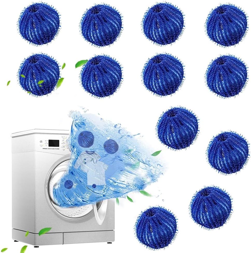 Reusable Natural Wool Dryer Balls Eco Friendly Laundry Balls Remove Pet Hair Fur Debris Alternative to Lint Rollers Sticky Sheets
