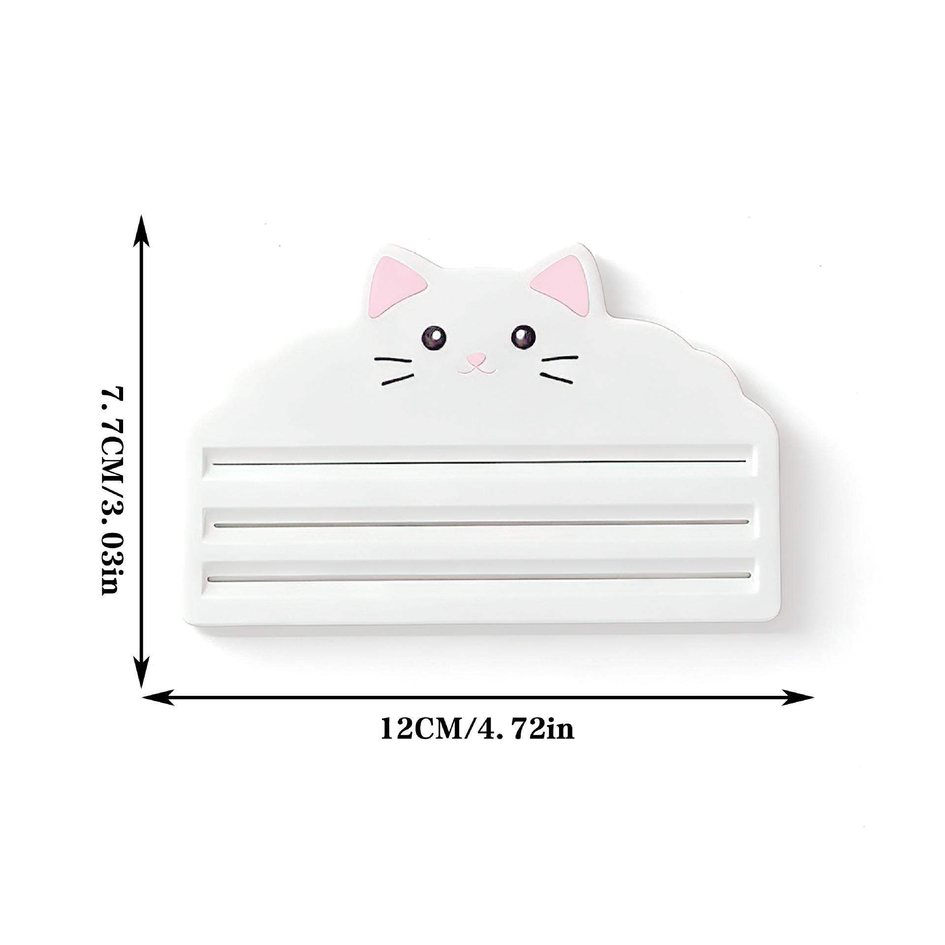 3D Printed Cat Treat Squeezer 3 Adjustable Modes Easy Tube Dispensing Tool Portable Cat Lick Food Strip Extruder Feeding Helper
